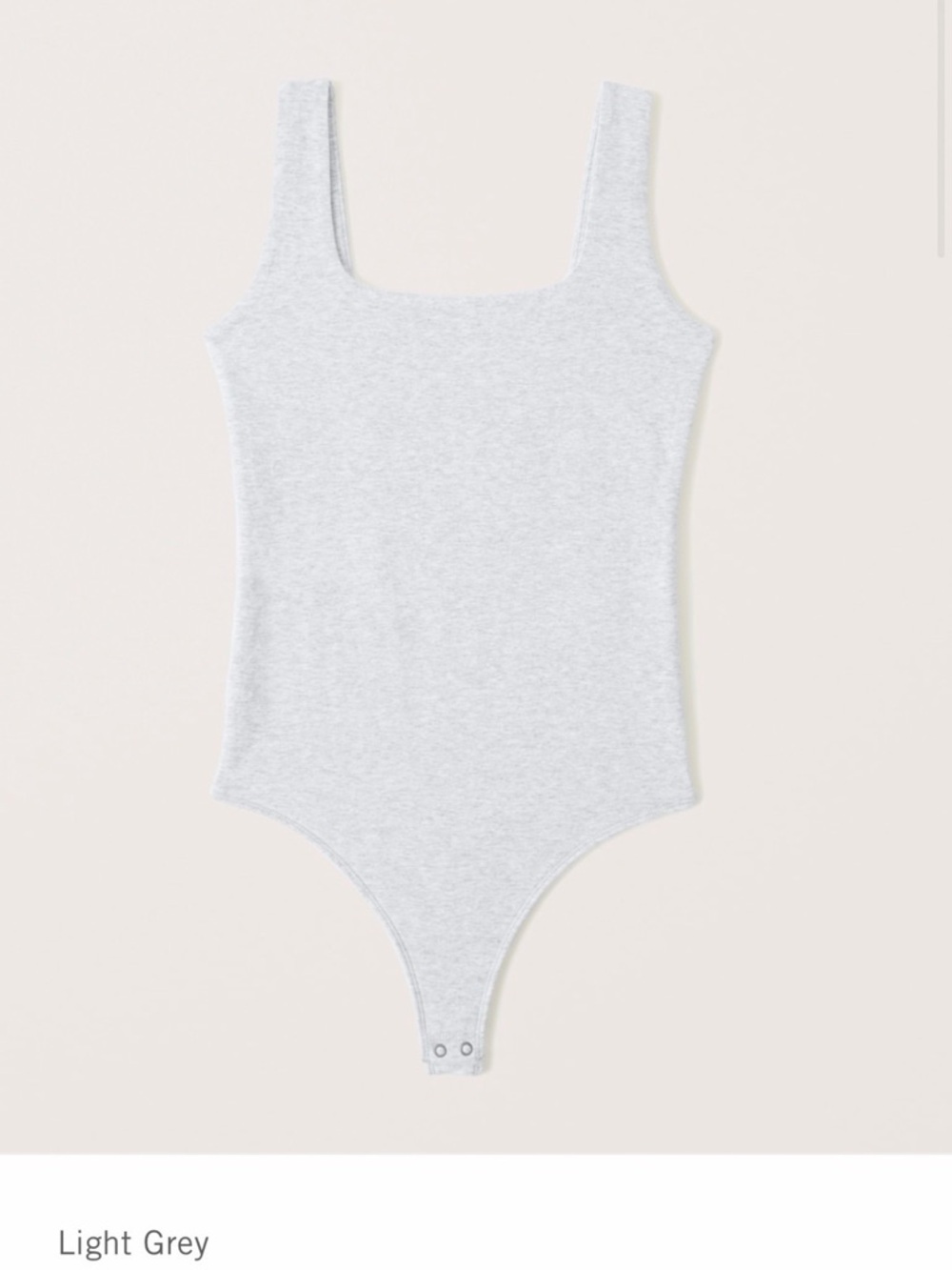 A&F heather gray tank bodysuit